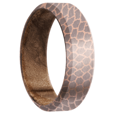 Superconductor Men's Ring with Maple Burl Sleeve