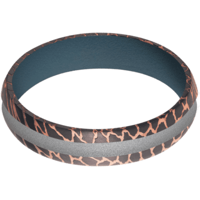 Superconductor Men's Ring with Cerakote Narrow Rings Men's Wedding Band