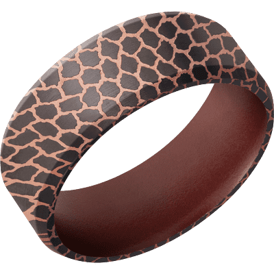 Superconductor Men's Ring with Cerakote Sleeve Cerakote Men's Wedding Band