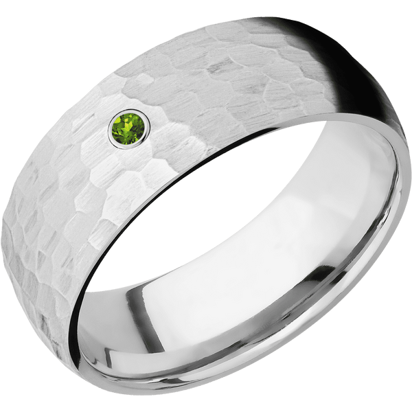 Cobalt Chrome + Hammer Finish All Rings Men's Wedding Band