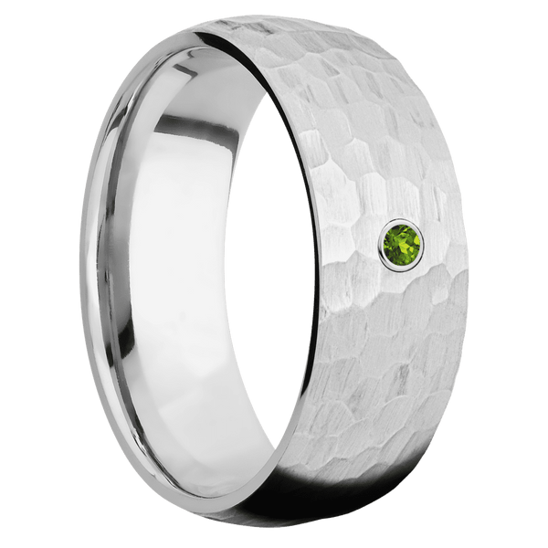 Cobalt Chrome + Hammer Finish All Rings Men's Wedding Band