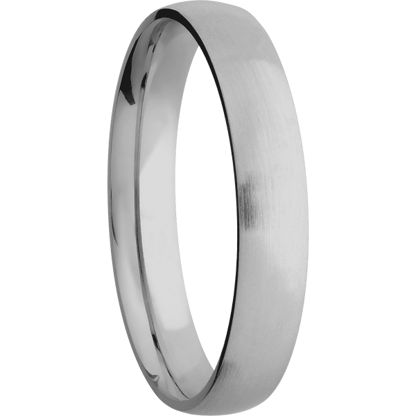 Titanium + Satin Finish All Rings Men's Wedding Band
