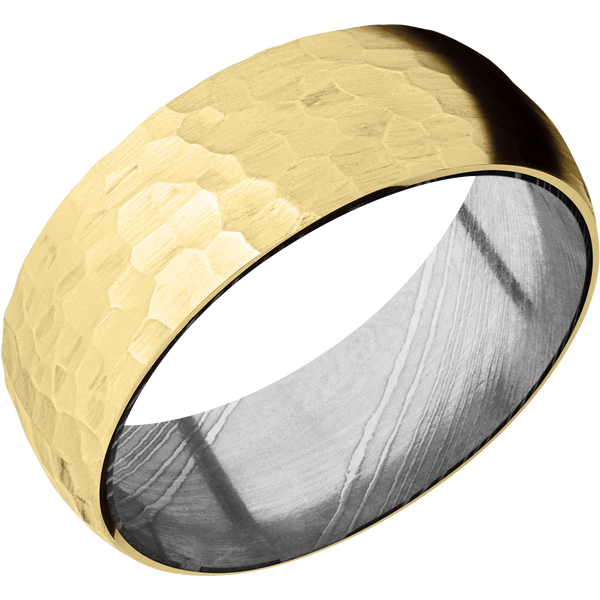 The Manhattan Damascus Steel Men's Wedding Band