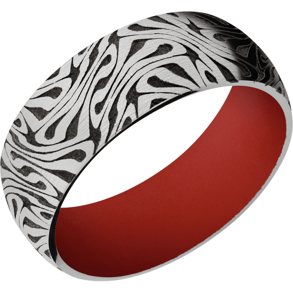 Cobalt Chrome Men's Ring with Cerakote Cerakote Men's Wedding Band