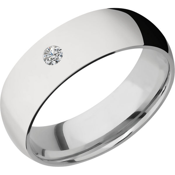 Platinum Men's Ring with Diamond All Rings Men's Wedding Band