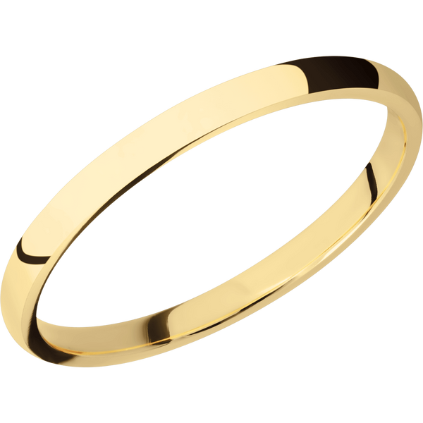 14K Yellow Gold Men's Ring 14K Gold Men's Wedding Band