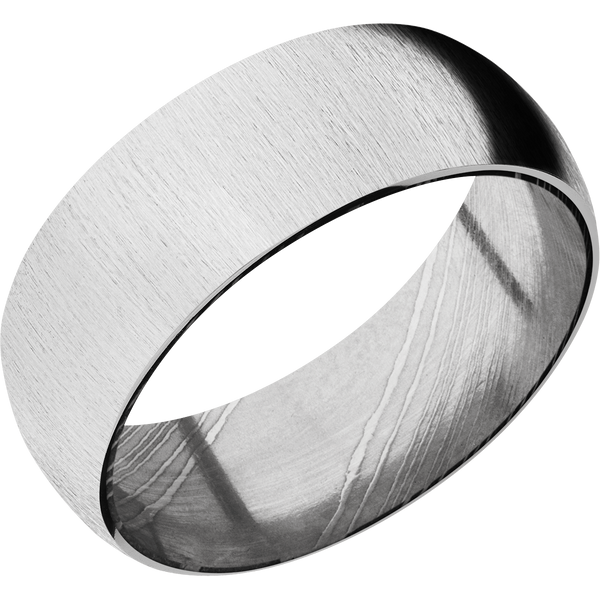 The Estate Damascus Steel Men's Wedding Band