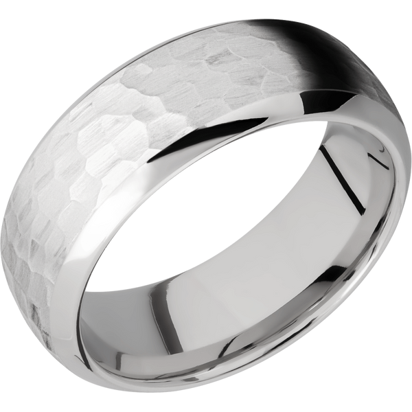 14K White Gold Men's Ring All Rings Men's Wedding Band