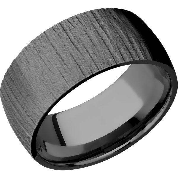 Black Zirconium Men's Ring All Rings Men's Wedding Band