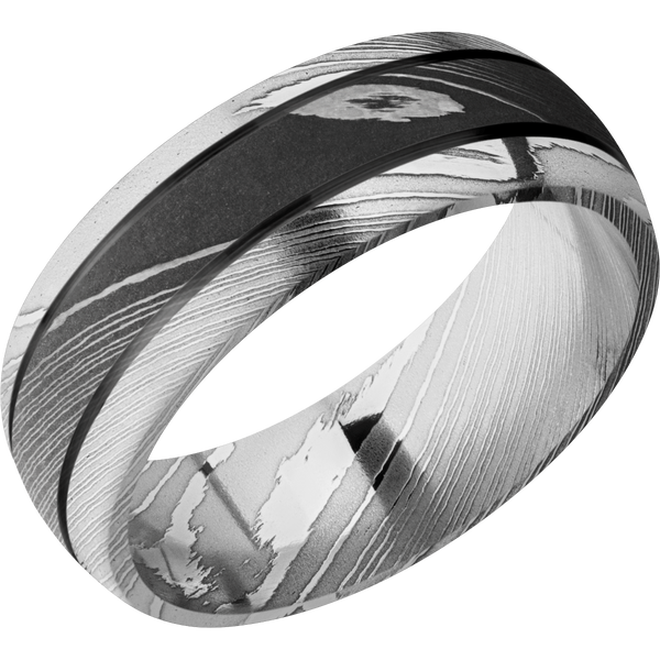 Damascus Steel Men's Ring Damascus Steel Men's Wedding Band