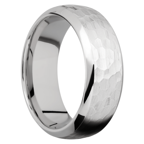 14K White Gold Men's Ring All Rings Men's Wedding Band
