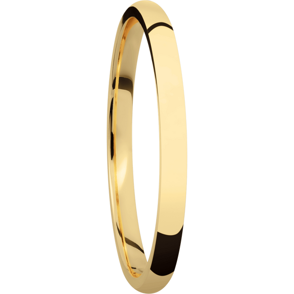 14K Yellow Gold Men's Ring 14K Gold Men's Wedding Band