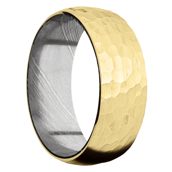The Manhattan Damascus Steel Men's Wedding Band