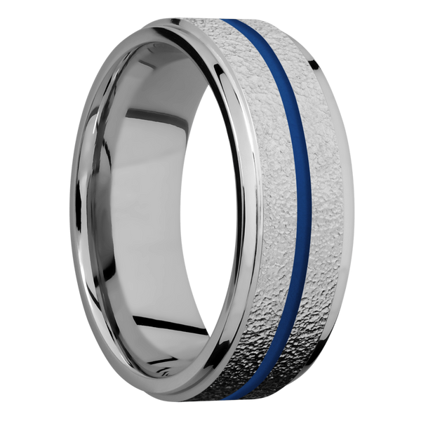 Titanium Men's Ring with Cerakote Cerakote Men's Wedding Band