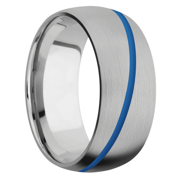 Titanium Men's Ring with Cerakote Cerakote Men's Wedding Band