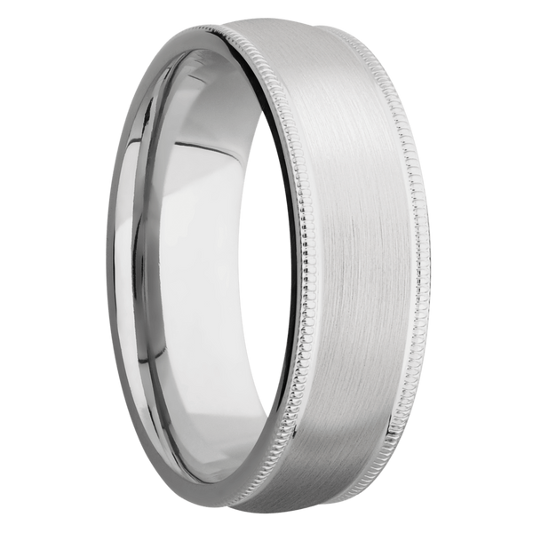 14K White Gold Men's Ring All Rings Men's Wedding Band