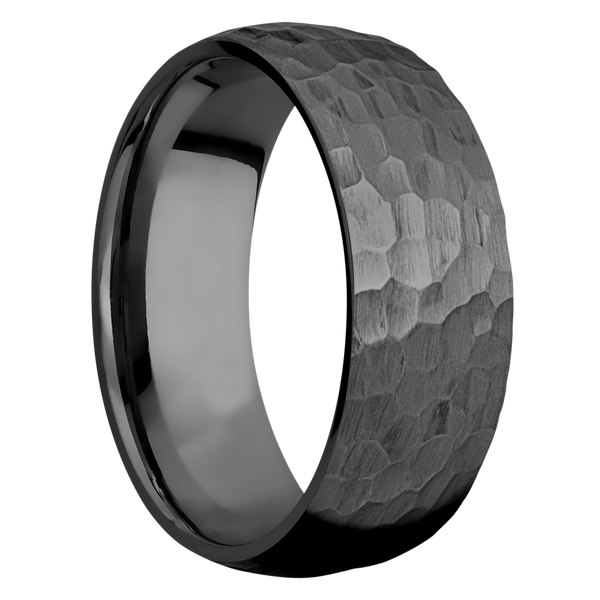 Black Zirconium Men's Ring All Rings Men's Wedding Band