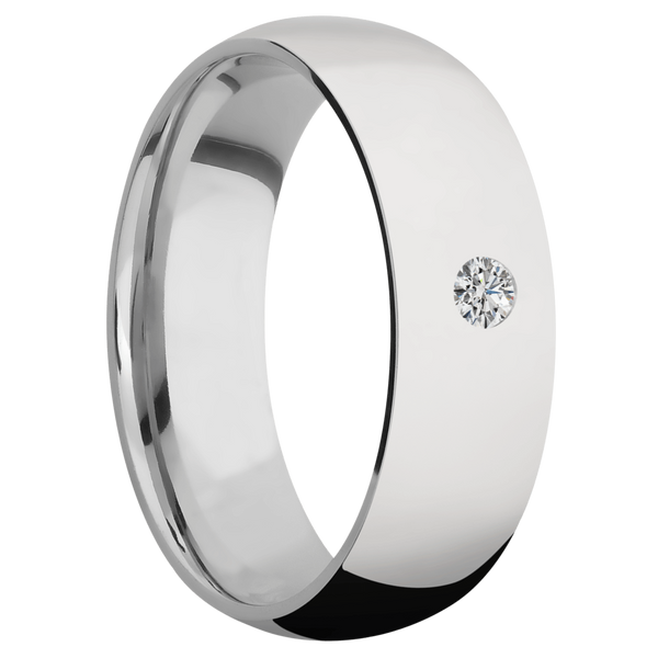 Platinum Men's Ring with Diamond All Rings Men's Wedding Band