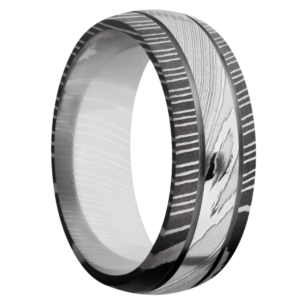 Damascus Steel Men's Ring Damascus Steel Men's Wedding Band