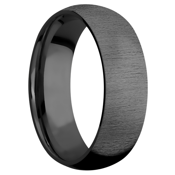 Black Zirconium Men's Ring Black Zirconium Men's Wedding Band