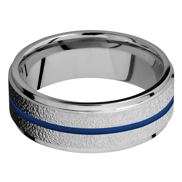 Titanium Men's Ring with Cerakote Cerakote Men's Wedding Band