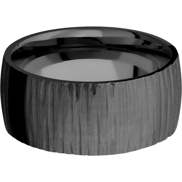 Black Zirconium Men's Ring All Rings Men's Wedding Band