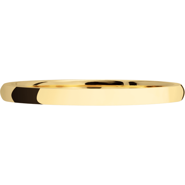 14K Yellow Gold Men's Ring 14K Gold Men's Wedding Band