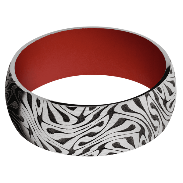 Cobalt Chrome Men's Ring with Cerakote Cerakote Men's Wedding Band