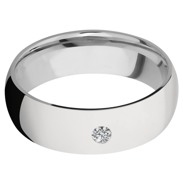 Platinum Men's Ring with Diamond All Rings Men's Wedding Band