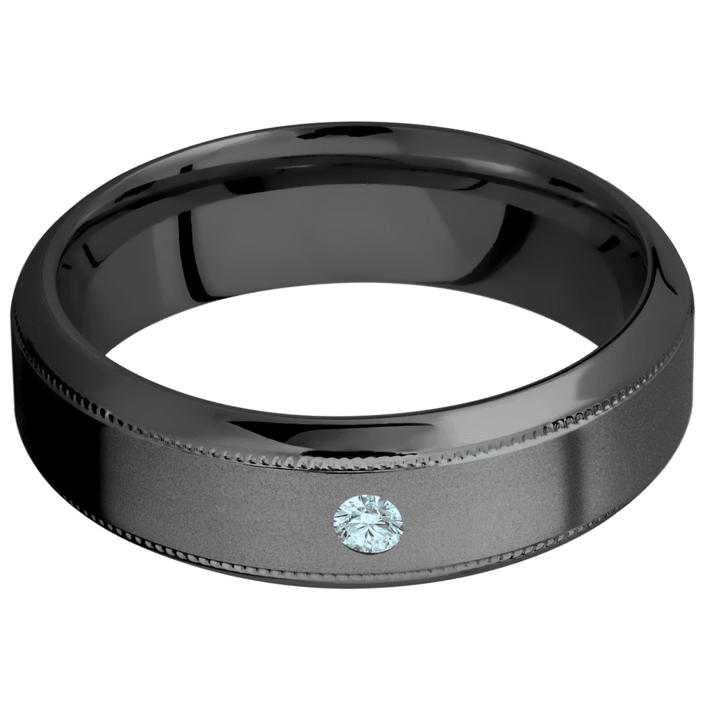 Zirconium + Bead , Polish Finish