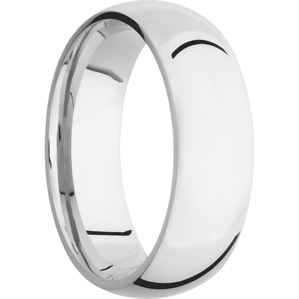 Cobalt Chrome + Polish Finish All Rings Men's Wedding Band