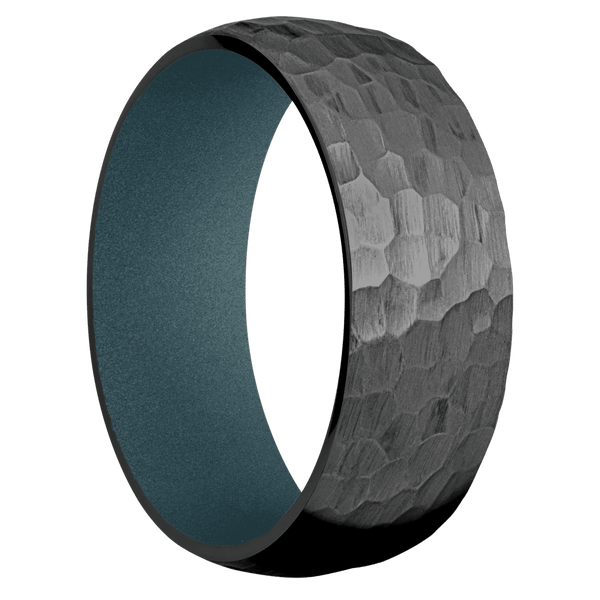Zirconium + Hammer Finish + Blue Titanium