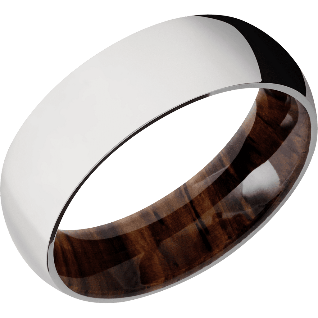 Platinum + Polish Finish + Cocobolo