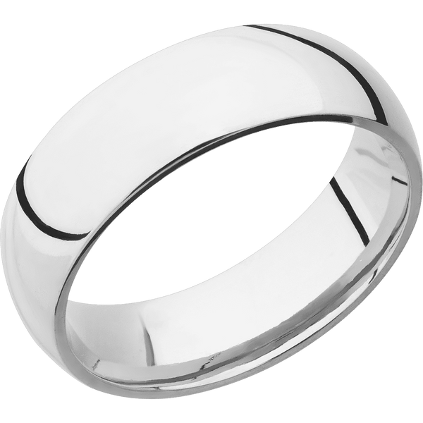 Cobalt Chrome + Polish Finish All Rings Men's Wedding Band