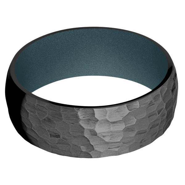 Zirconium + Hammer Finish + Blue Titanium