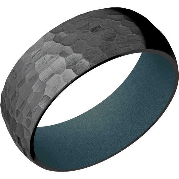 Zirconium + Hammer Finish + Blue Titanium