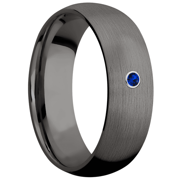 Tantalum Noir + Satin Finish All Rings Men's Wedding Band