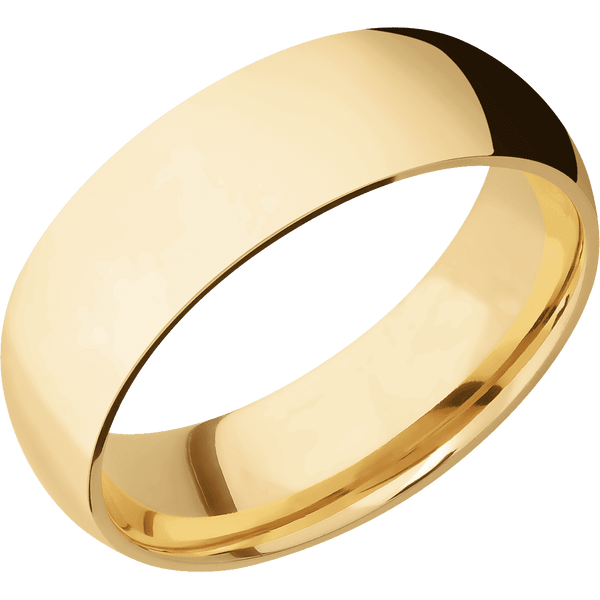10K Yellow Gold + Polish Finish