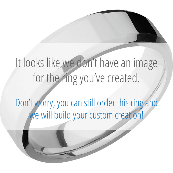 Platinum + Polish , Polish Finish Included in Sale Pricing Men's Wedding Band