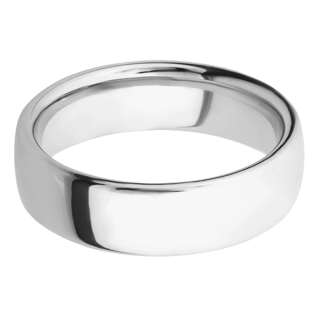 Palladium Silver + Polish Finish