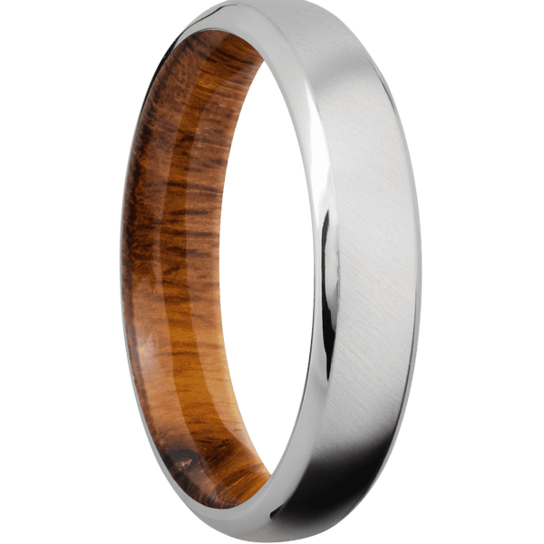 Platinum + Anglesatin , Polish Finish + Desert Iron Wood