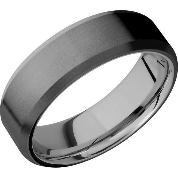 Tantalum Noir + Bead , Bead Finish + Titanium