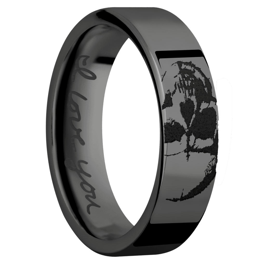 Zirconium + Polish Finish