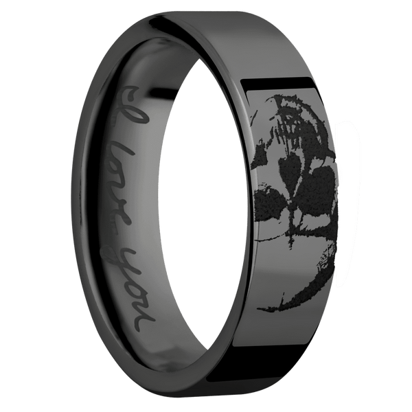 Zirconium + Polish Finish