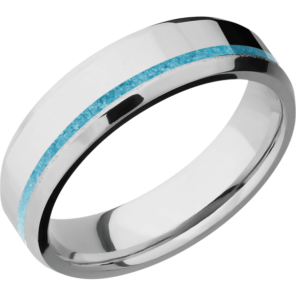 Platinum + Polish , Polish Finish Included in Sale Pricing Men's Wedding Band