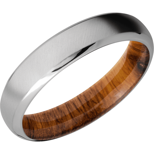 Titanium + Anglesatin , Polish Finish + Desert Iron Wood