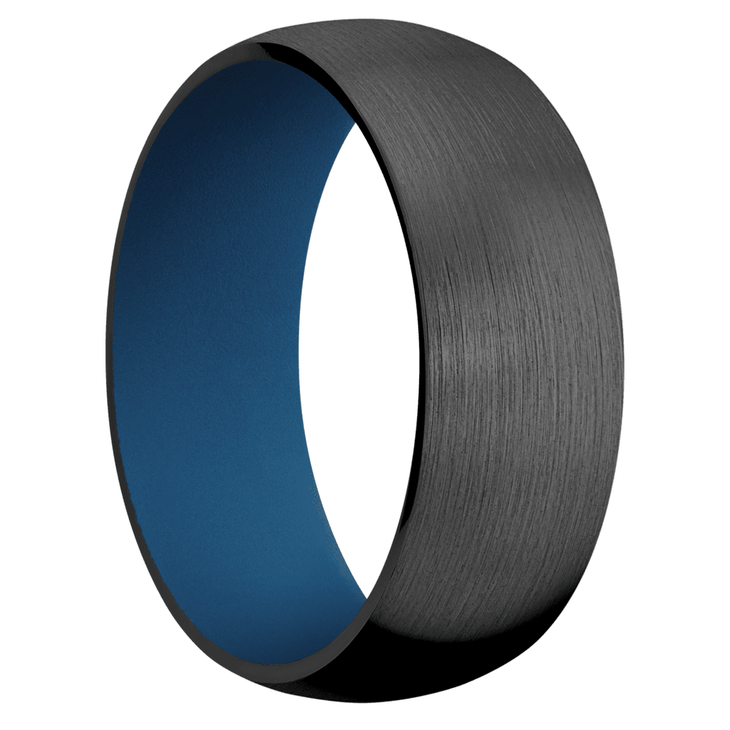 Zirconium + Satin Finish + Ridgeway Blue