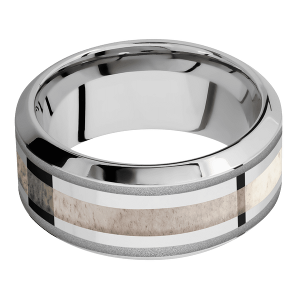 Cobalt Chrome + Polish , Polish Finish All Rings Men's Wedding Band