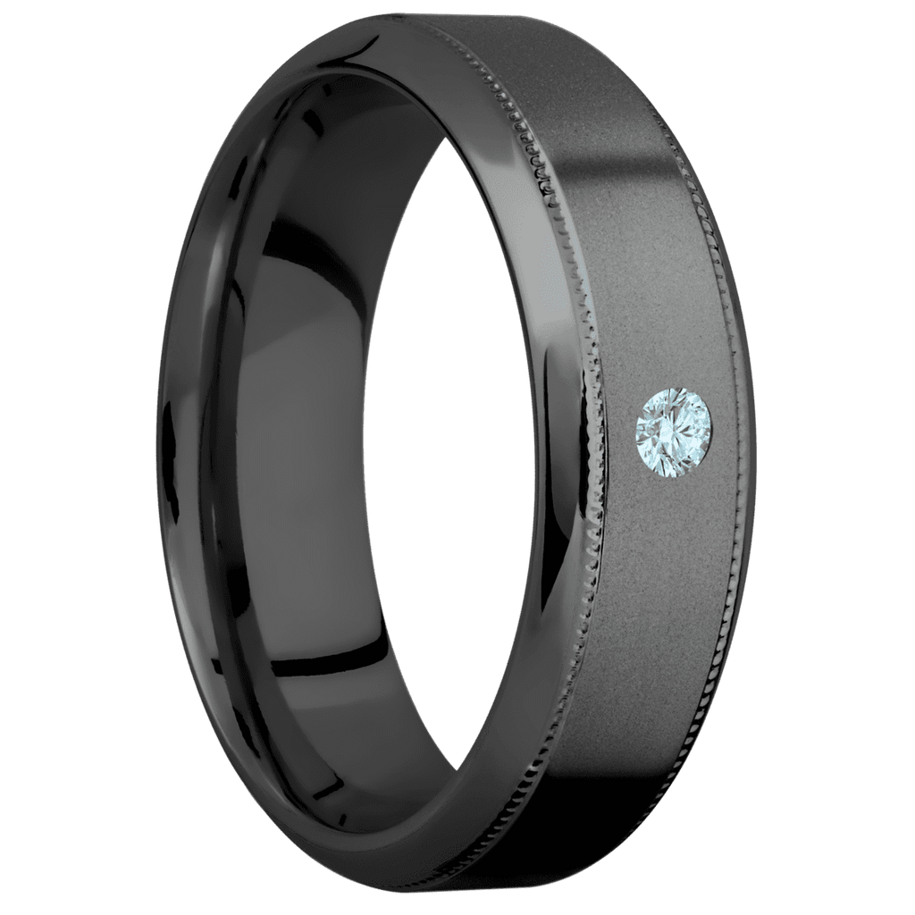 Zirconium + Bead , Polish Finish