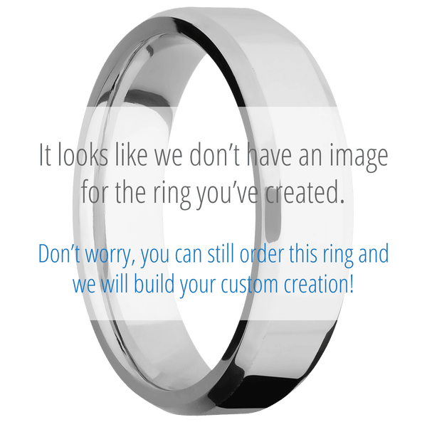 Platinum + Polish , Polish Finish Included in Sale Pricing Men's Wedding Band
